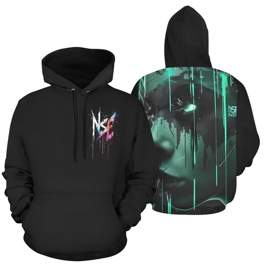 Neon Nexus: CyberSoul Hoodie