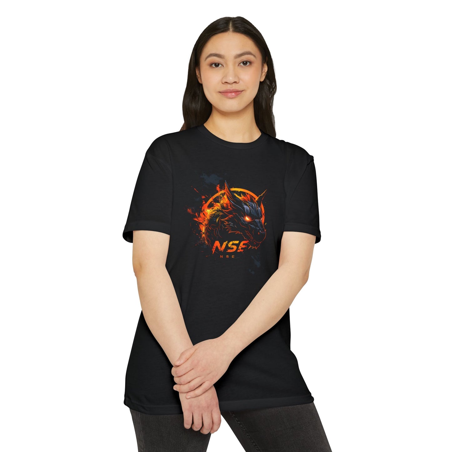 Dynamic Rhythms Tee: The Essence of NSE - Unisex CVC Jersey T-shirt