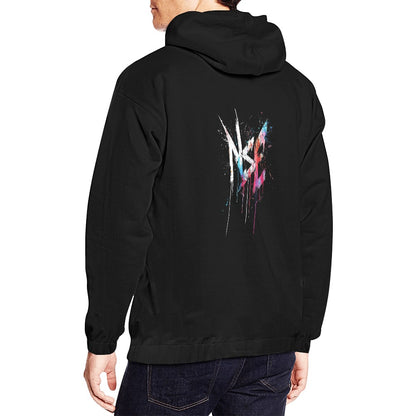 Cybernetic Echoes: Techno Pulse Hoodie