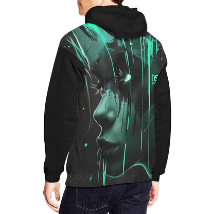 Neon Nexus: CyberSoul Hoodie