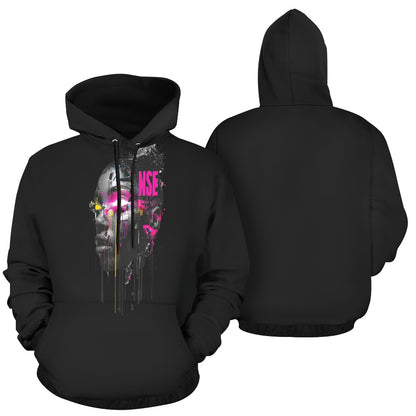 Digital Dreamscape: Synthwave Hoodie