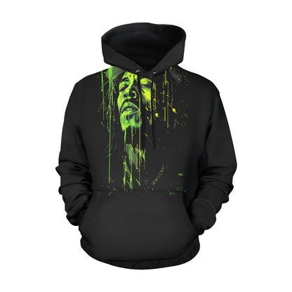 CyberSoul Symphony: Neon Nexus Hoodie