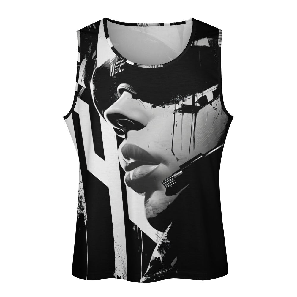 Cyber Chic Tank: NSE Cyberpunk Femme Fatale Edition