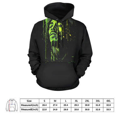 CyberSoul Symphony: Neon Nexus Hoodie