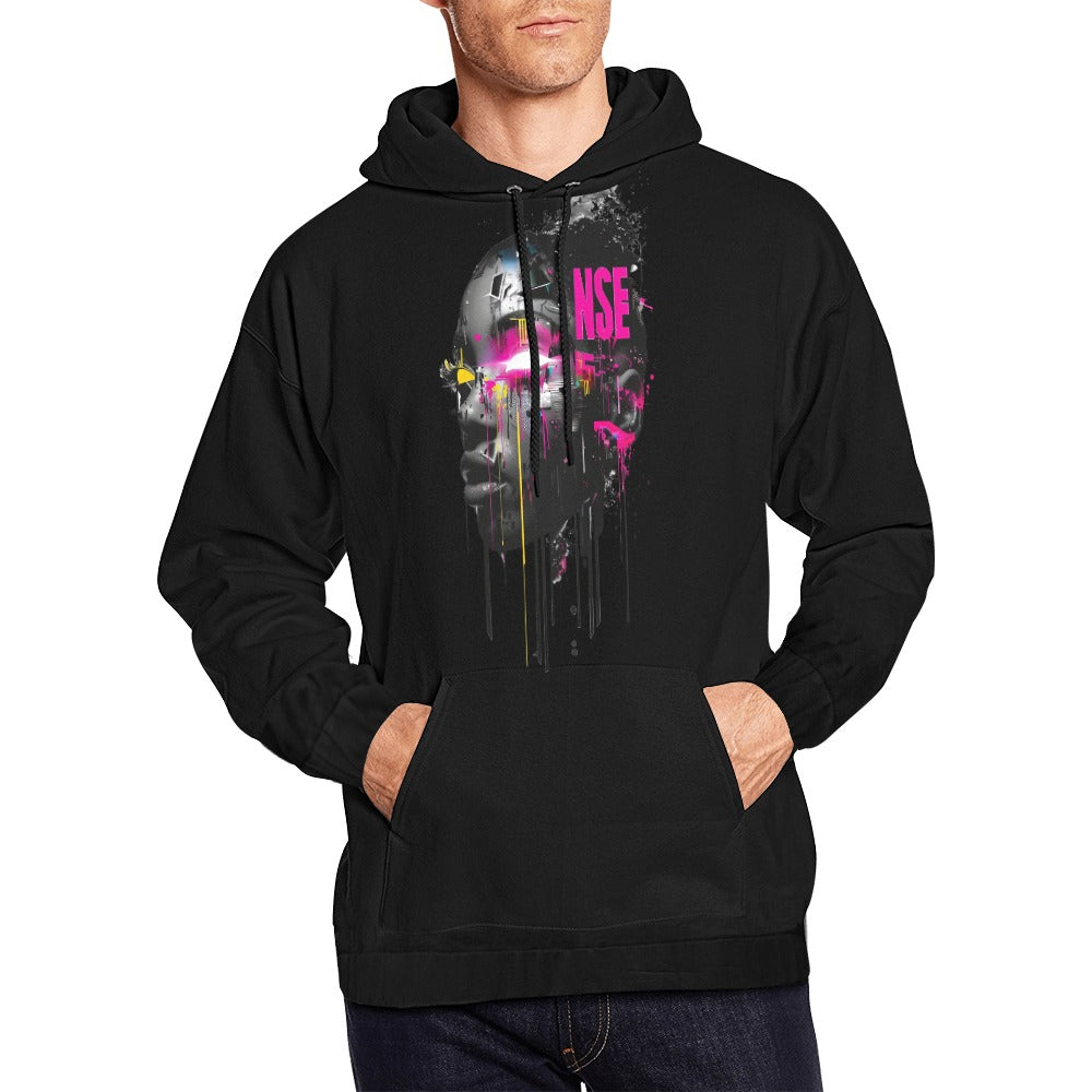 Digital Dreamscape: Synthwave Hoodie