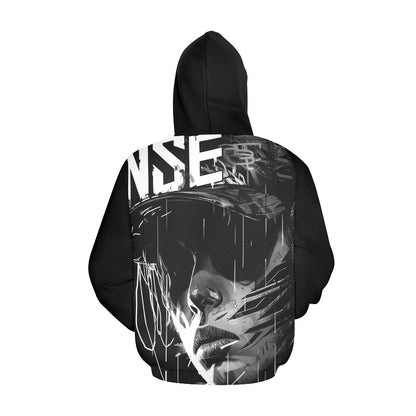 Neon Noir Hoodie: NSE Cyberpunk Edition