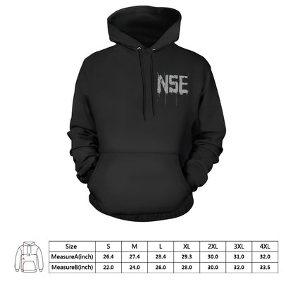 Neon Noir Hoodie: NSE Cyberpunk Edition